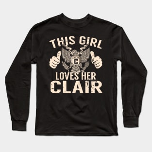 CLAIR Long Sleeve T-Shirt